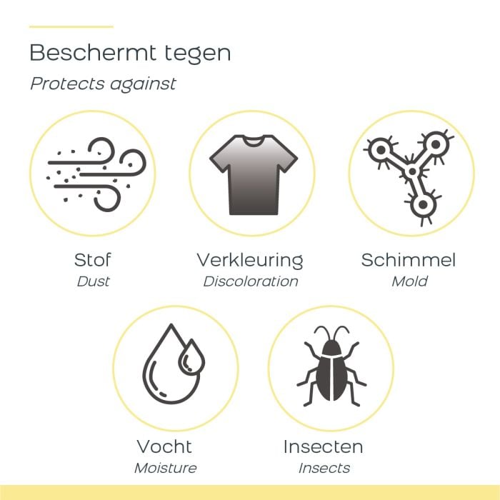 Space Buddy set van 4 Kleding Vacuümzakken