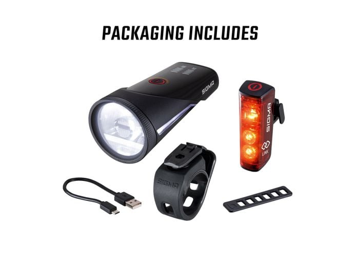 Sigma Aura 100 Set Blaze Link fietsverlichting