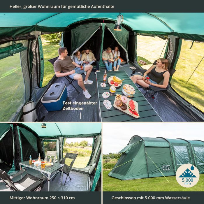 Skandika Montana 8 Sleeper Protect Tunneltent