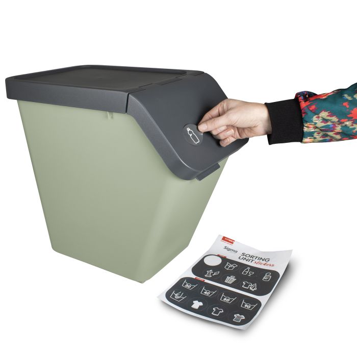 Sunware Sigma home 45 liter sorteer unit - Green