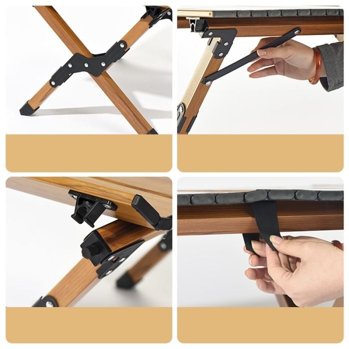 Campingwise 2-persoons campingtafel - 58 x 45 cm