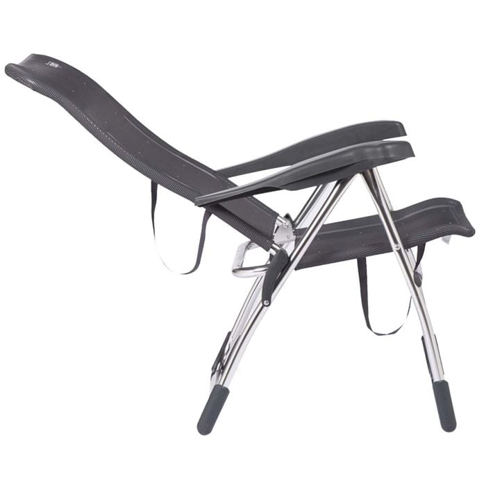 Crespo AL-206 Dark Grey strandstoel