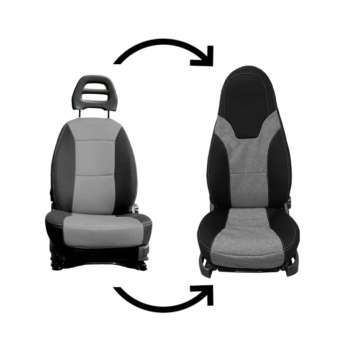 K'Foam Fiat Ducato Marbella Premium stoelhoezen
