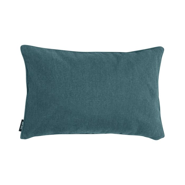 Madison Sea blue canvas eco+ Sierkussen - Set van 4