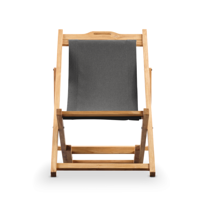 Chill Dept. Bear Valley Charcoal Luxe strandstoel