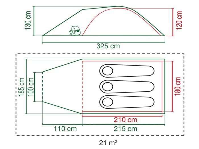 Coleman Kobuk Valley 3 Plus BlackOut koepeltent