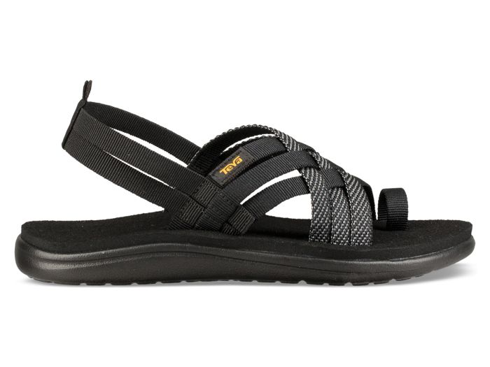 Prestatie Ringlet Generaliseren Teva Voya Strappy Hera Black dames sandalen