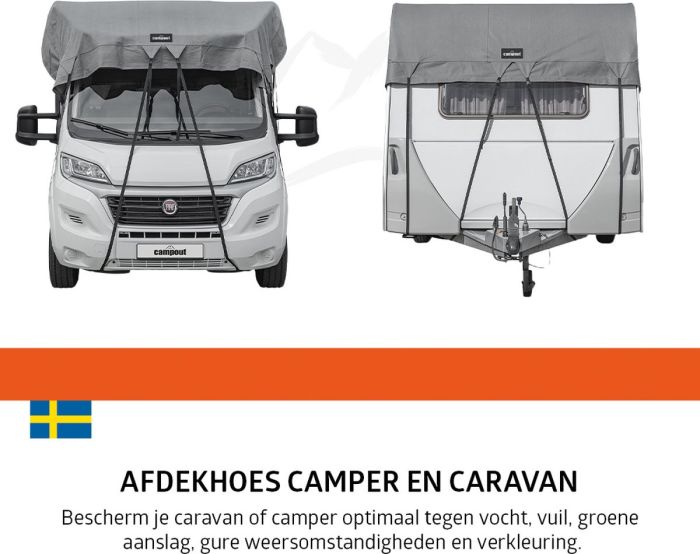 Campout caravan- en camperdakhoes - 850 cm