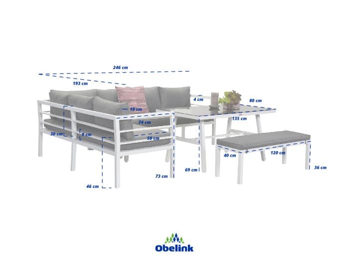 Outdoor Feelings Williams loungeset