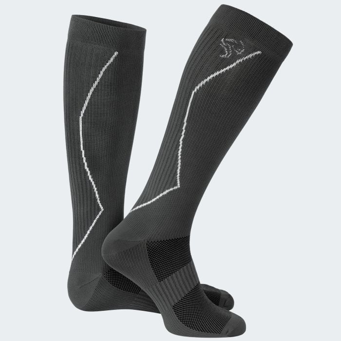 Black Snake Compression Fit Sport Grey hardloopsokken Black Snake Compression Fit Sport Grey hardloopsokken