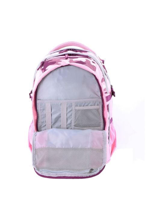 2be School Backpack Rugzak Roze Bourgondië