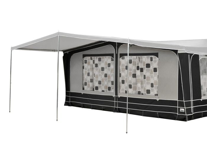 Hypercamp TC voortentluifel laag maat 2 (126 - 136 cm) antraciet