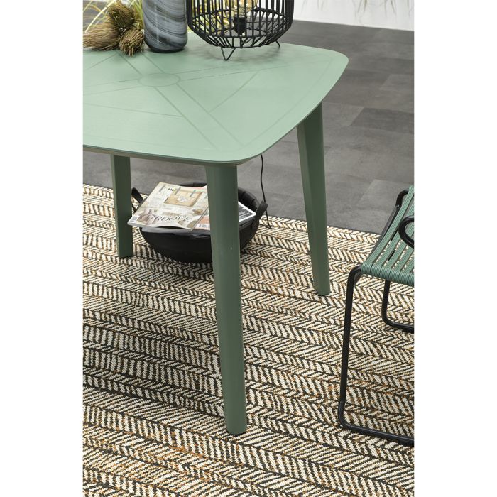 kunststof tuintafel groen