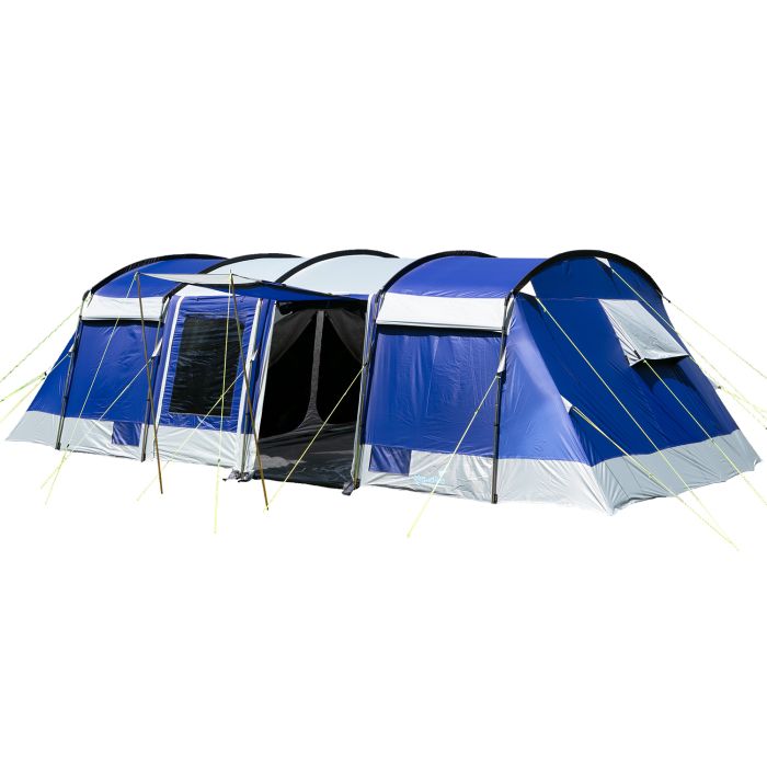 staan levering heuvel Skandika Montana 8 Sleeper blauwe Tunneltent