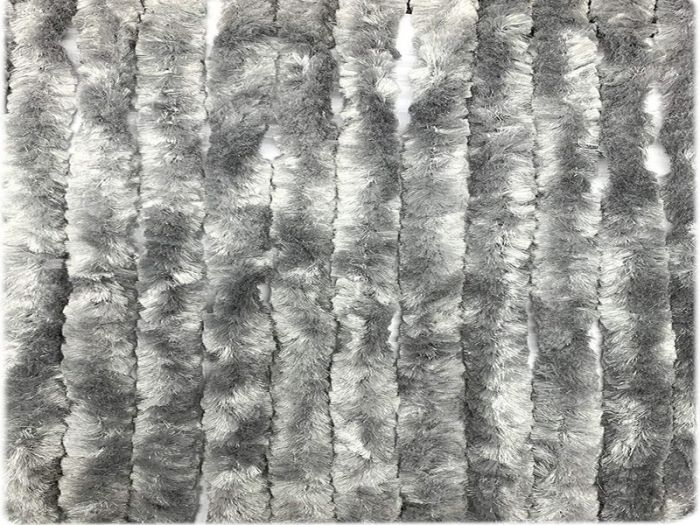 Lesli Living 220 x 90 cm grijs chenille