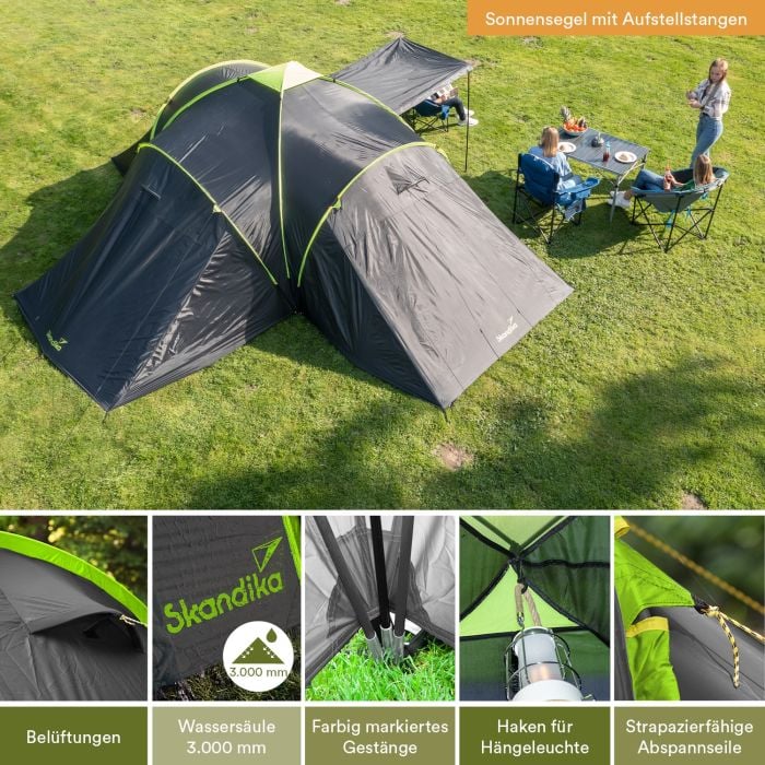Skandika Daytona 6 XXL Koepeltent