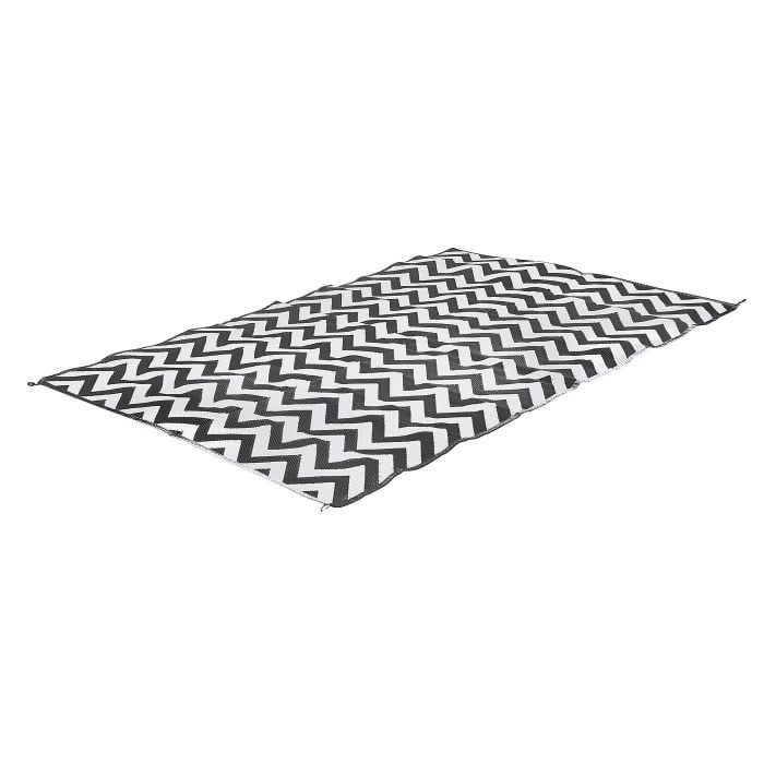 steno Geld lenende Experiment Bo-Camp Wave 200 x 180 cm zwart witte chill mat