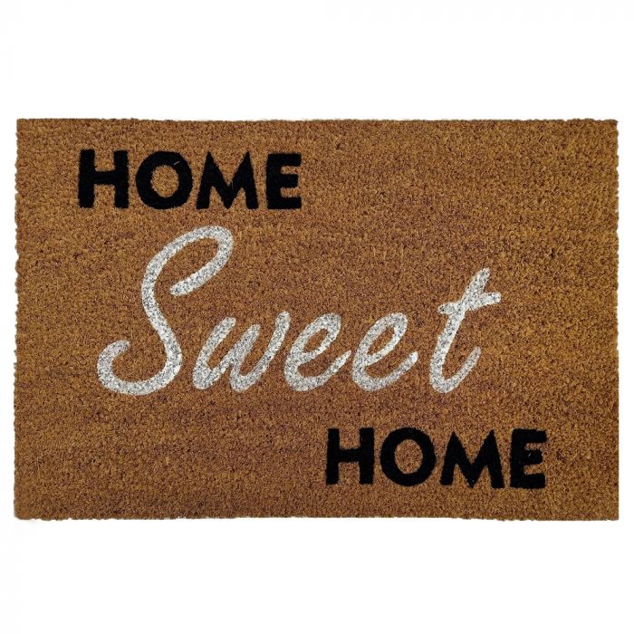 binden kunstmest Uitscheiden IVOL Home Sweet Home 80 x 50 cm kokosmat