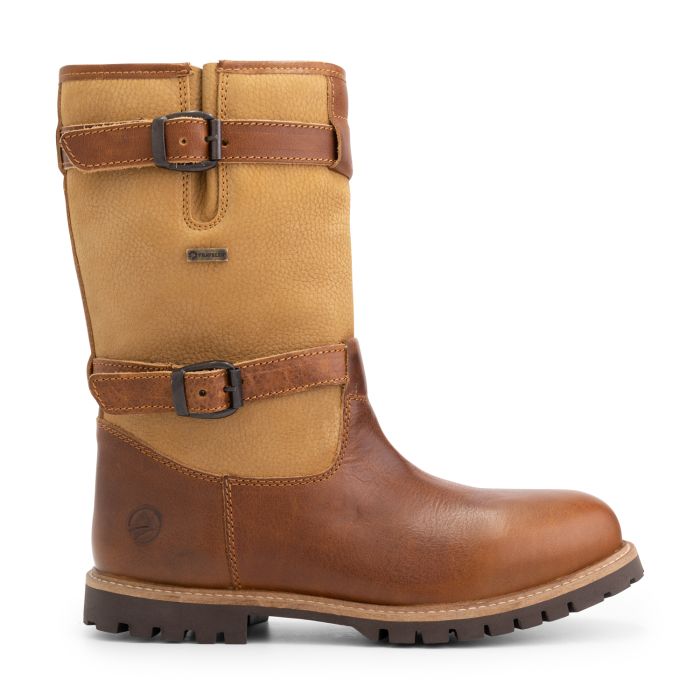 Travelin Sweden cognac heren outdoorlaarzen