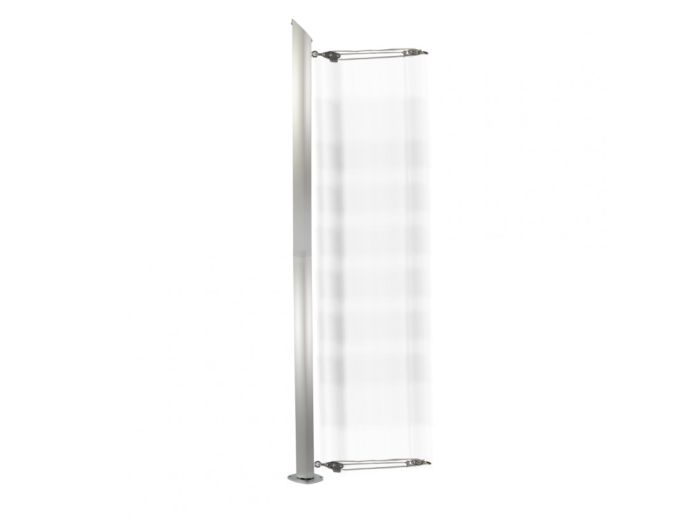 Maanta Alu Simple 90° basisplaat schaduwdoek paal
