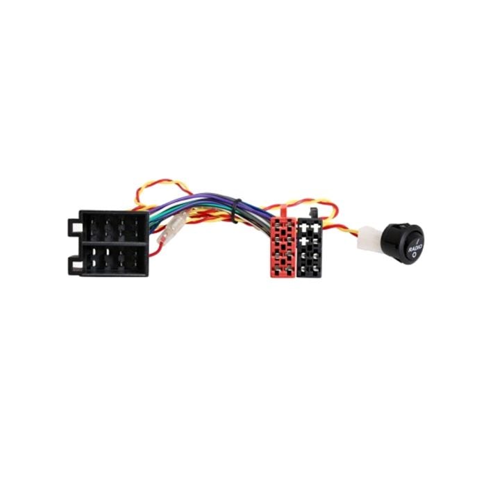 Maxxcount camper ISO-adapterkabel met schakelaar
