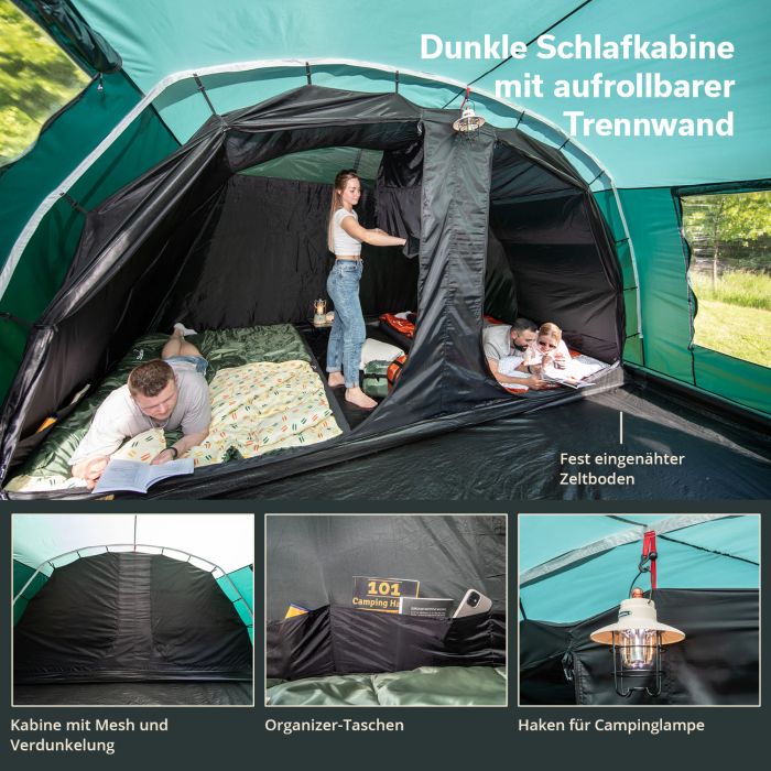 Skandika Kaupanga 6 Tunneltent