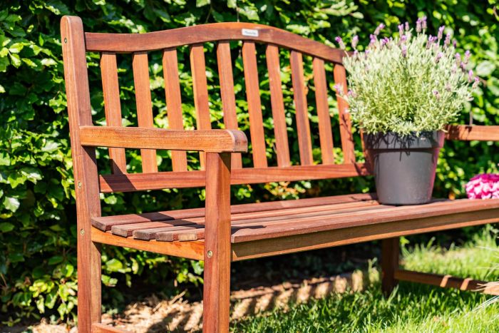 MaximaVida Rainbow 130 cm houten tuinbank