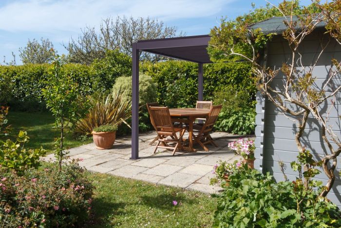 Novum Mirador BASIC 300 x 300 cm pergola terrasoverkapping - Grey