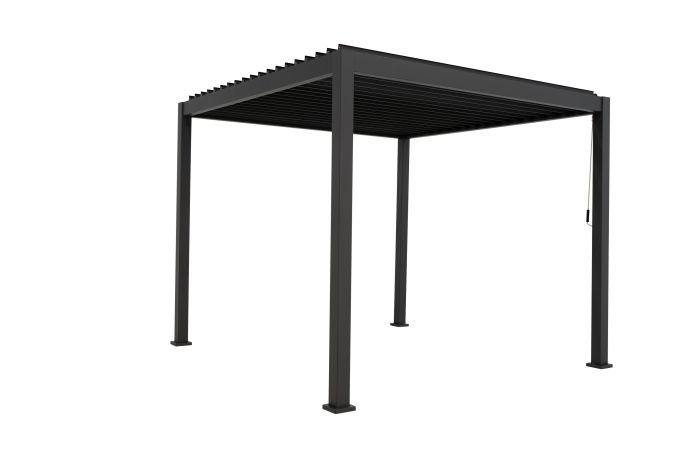 Novum Mirador BASIC 300 x 300 cm pergola terrasoverkapping - Grey