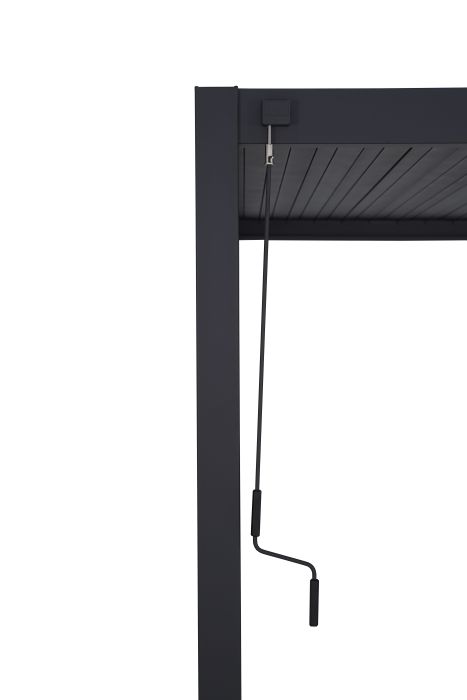 Novum Mirador BASIC 300 x 300 cm pergola terrasoverkapping - Grey