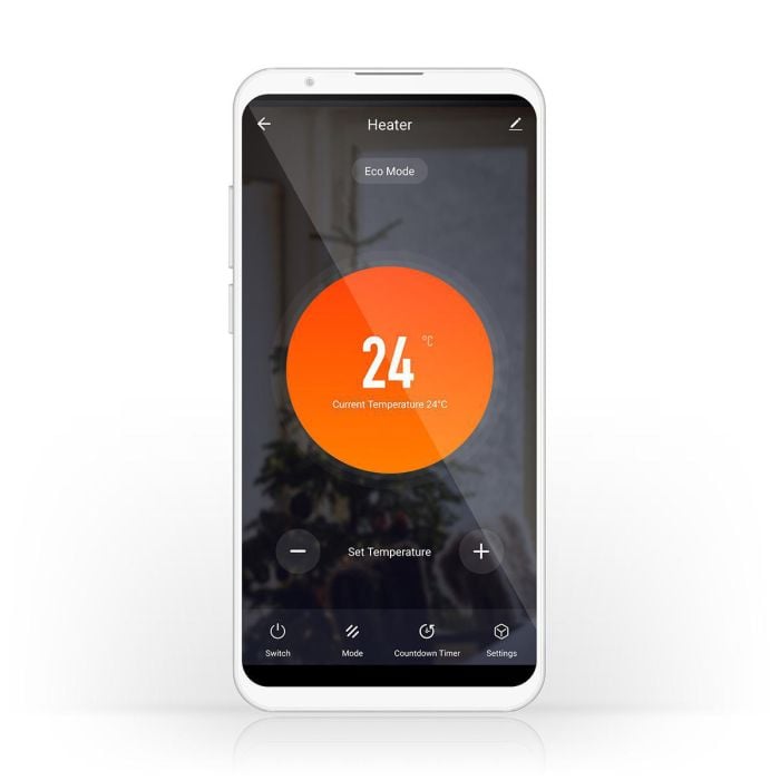 Nedis WIFIHTPL20FWT SmartLife Convectorkachel