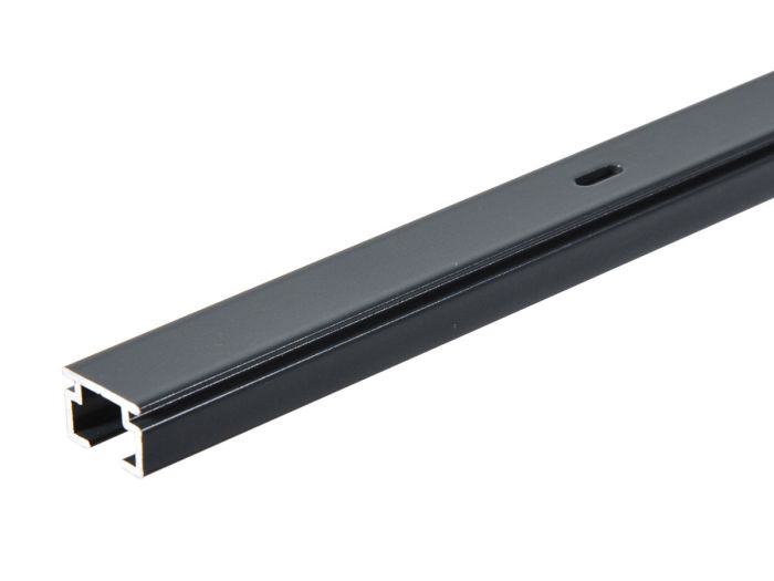 150 cm antraciet 6mm gordijnrail