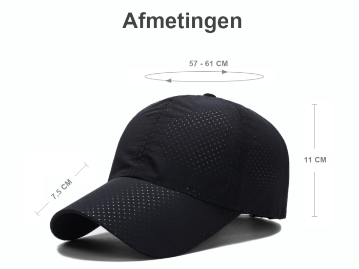 Hikr Sport Cap - Black