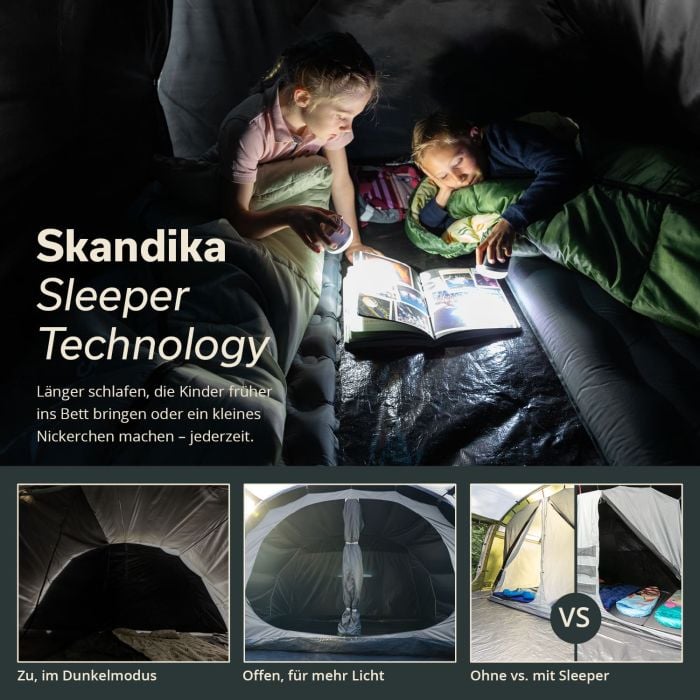 Skandika  Casablanca 8 Sleeper Protect Tunneltent