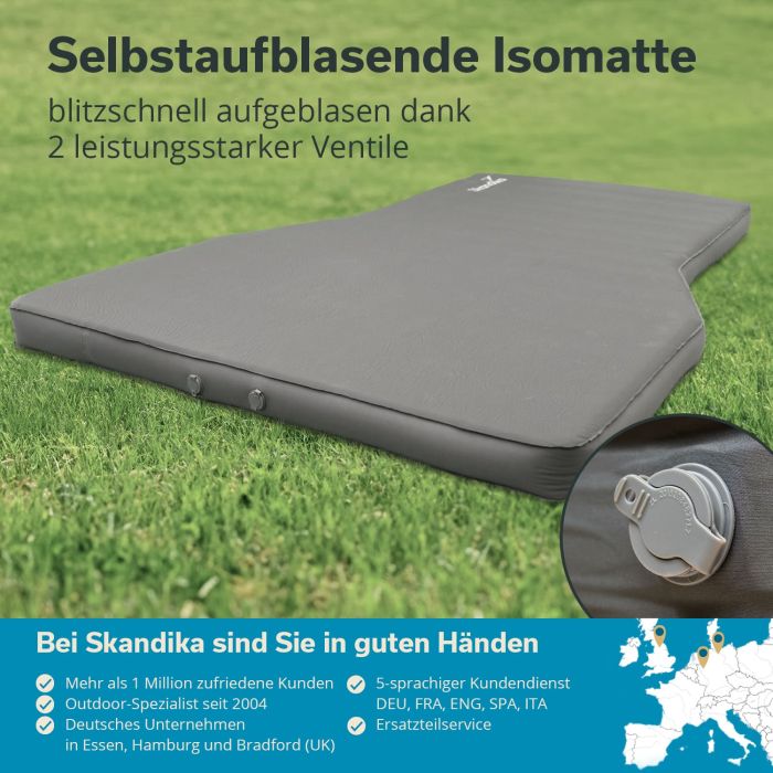 Skandika Easy 3D Premium Car zelfopblaasbare slaapmat