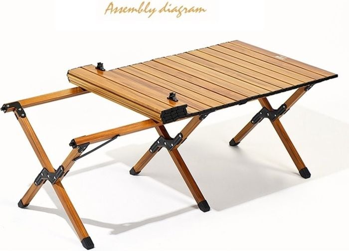 Campingwise 2-persoons campingtafel - 58 x 45 cm