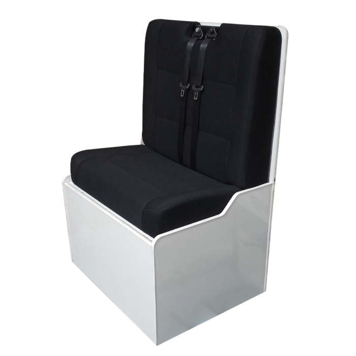 Komfort Seat voor CTA Frame zonder Isofix - Premium Zwart