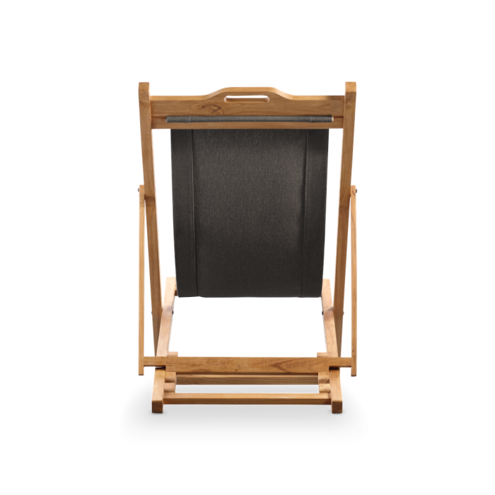 Chill Dept. Bear Valley Charcoal Luxe strandstoel