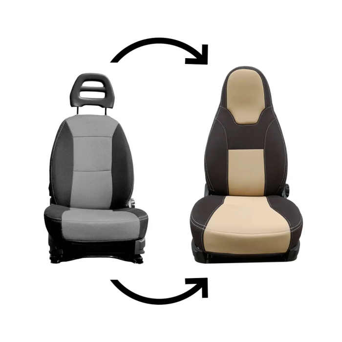 K'Foam Fiat Ducato Montecarlo premium stoelhoezen