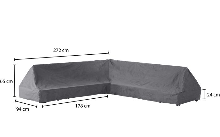 Winza 272 plateau hoek loungeset beschermhoes