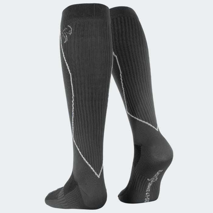 Black Snake Compression Fit Sport Grey hardloopsokken Black Snake Compression Fit Sport Grey hardloopsokken