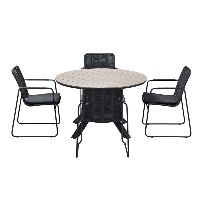Garden Impressions Palma Tulli light teak 5-delige tuinset