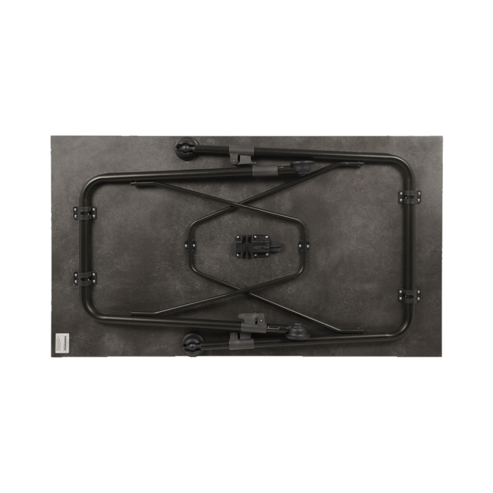 Travellife Mirano exteriolit 100 x 68 cm tafel - Dark Grey