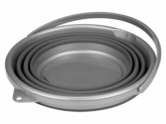 Abbey opvouwbare emmer - Grey
