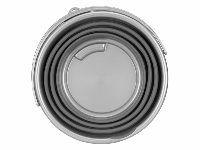 Abbey opvouwbare emmer - Grey