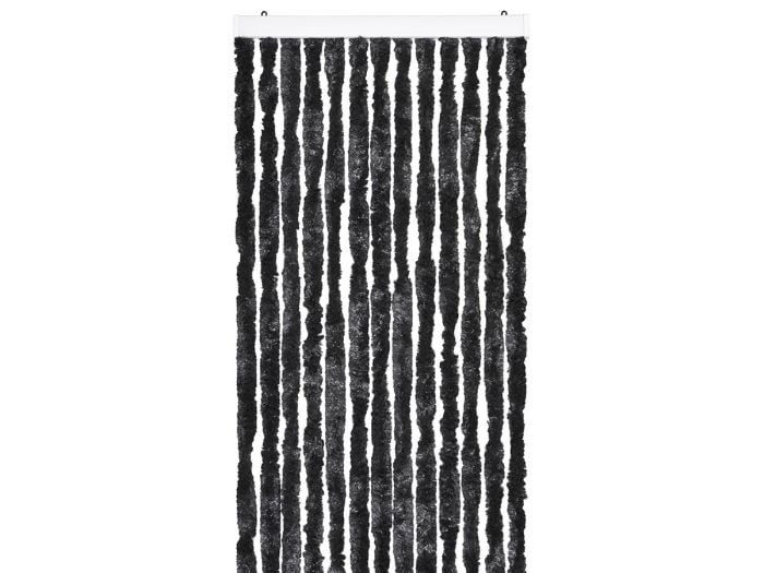 Arisol antraciet 185 x 56 chenille gordijn