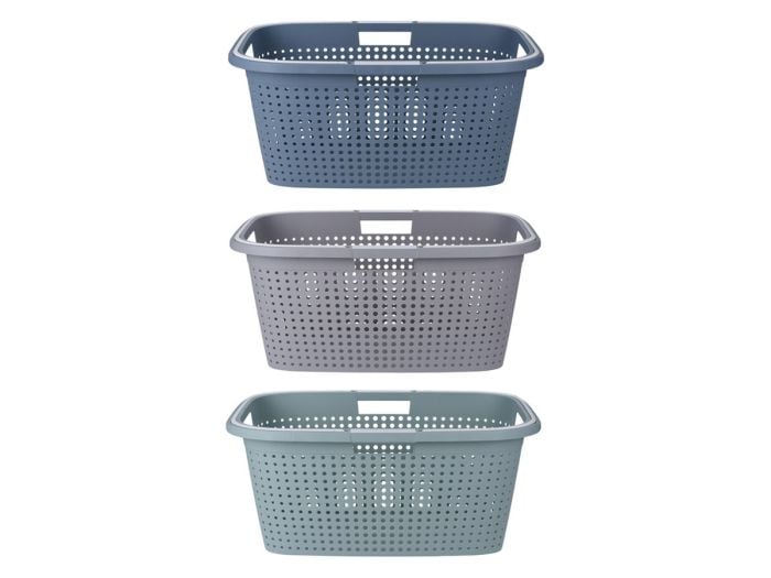 Assorti wasmand met handvatten