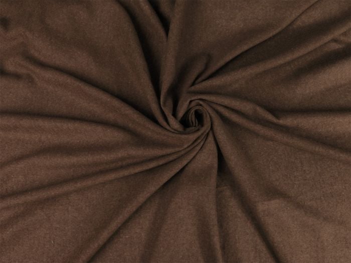 DoubleDry Flanel 90x200 cm hoeslaken - bruin
