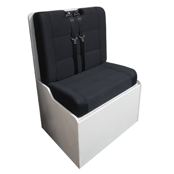 Komfort Seat voor CTA Frame zonder Isofix - Premium Zwart
