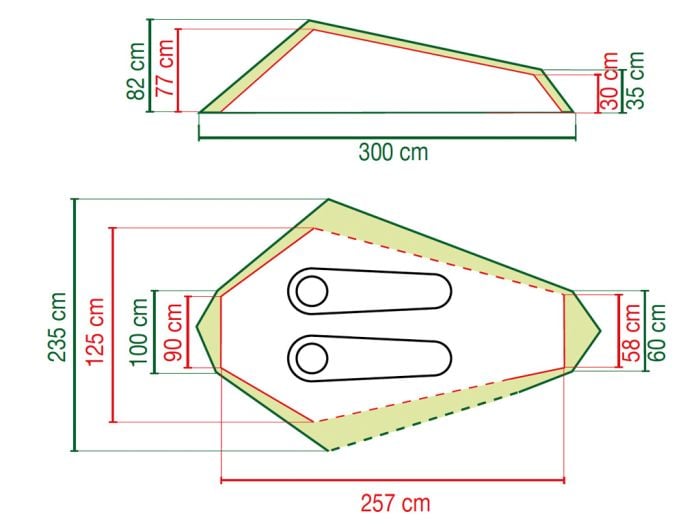 Coleman Cobra 2 trekkerstent